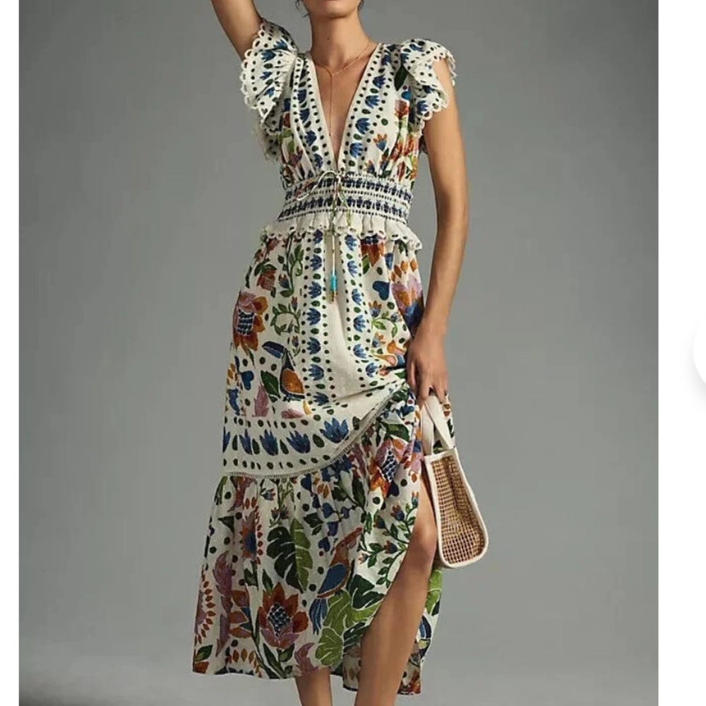 NWT Farm Rio garden party dress